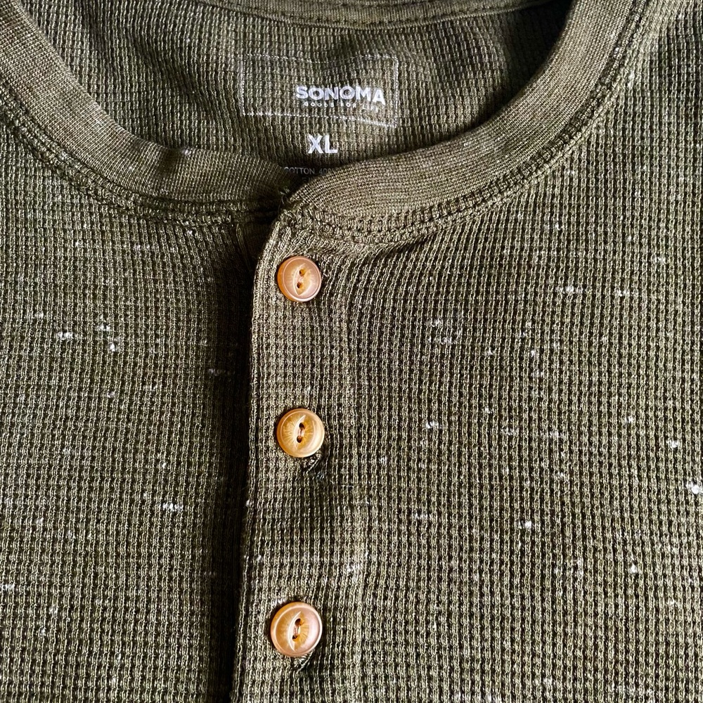 Men’s Henley Brand xl